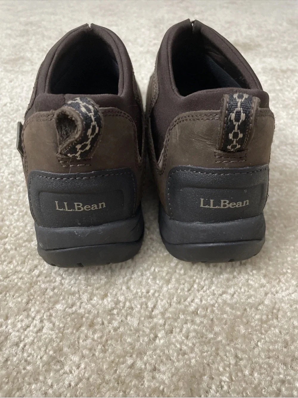 L.L. Bean Storm Chaser Slip On Duck Boots Men's 9 Waterproof TEK 2.5 -NO INSOLES
